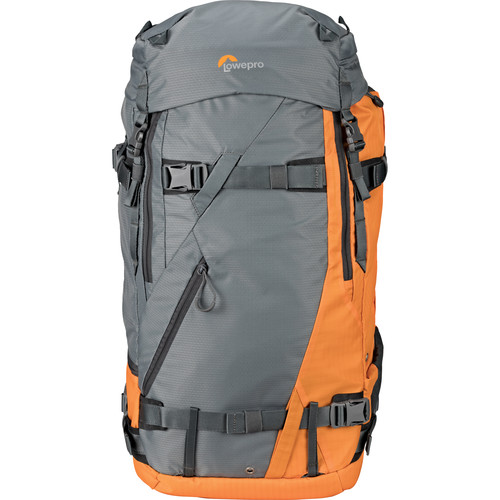 کیف کوله پشتی لوپرو Lowepro Powder Backpack 500 AW (Gray and Orange)