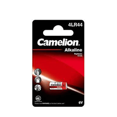 باتری آلکالاین CAMELION Alkaline 4LR44-BP1C