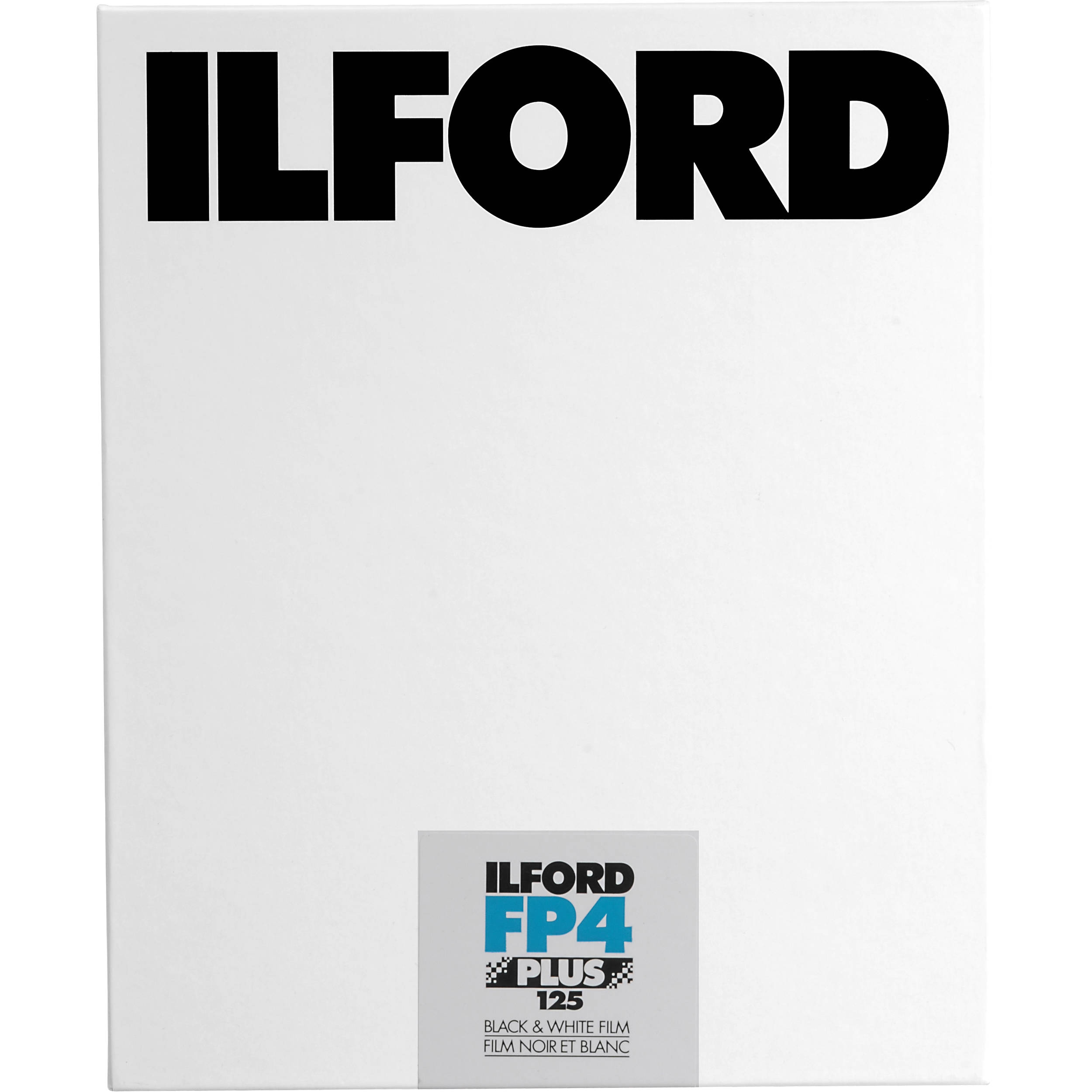 فیلم تخت ایلفورد Ilford FP4 Plus Black and White Negative Film (5 x 7", 25 Sheets)