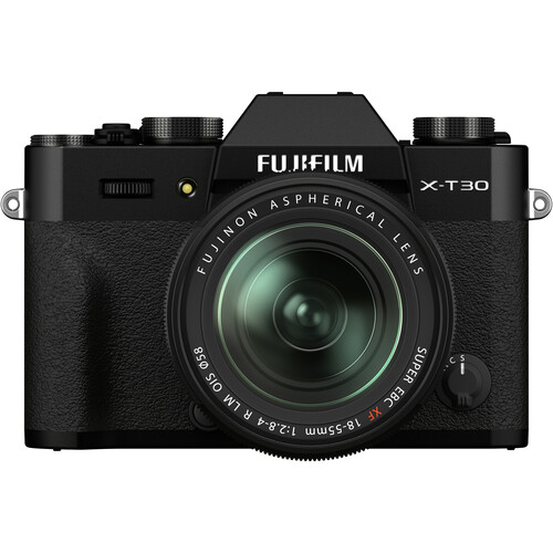 دوربین بدون آینه فوجی فیلم FUJIFILM X-T30 II Mirrorless Camera with 18-55mm Lens (Black)