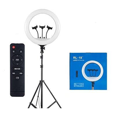 رینگ لایت Ring Light RL-18 R به همراه پایه