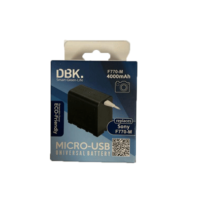 باتری دی بی کی DBK F770-M MICRO-USB UNIVERSAL BATTERY 4000mAh