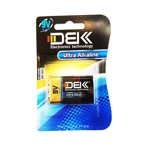 باتری 9 ولتی دی بی کی باطری DBK Ultra Alkaline