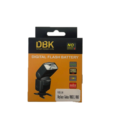 باتری دی بی کی DBK VB18 BATTERY FOR GODOX V860 & V860 II