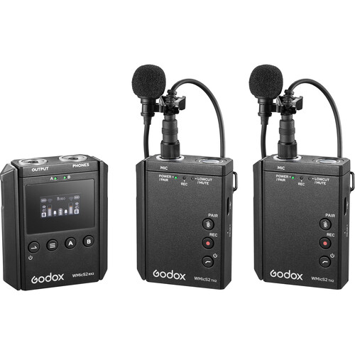 کیت میکروفن بی سیم گودکس Godox WMicS2 Kit 2