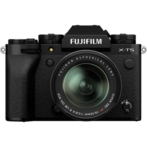 دوربین بدون آینه فوجی فیلم FUJIFILM X-T5 Mirrorless Camera with 18-55mm (Black)