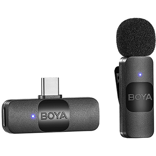 میکروفن بی سیم بویا BOYA BY-V10 برای تلفن های هوشمند با پورت USB-C