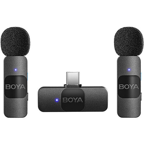 میکروفن بی سیم بویا BOYA BY-V20 برای تلفن های هوشمند با پورت USB-C