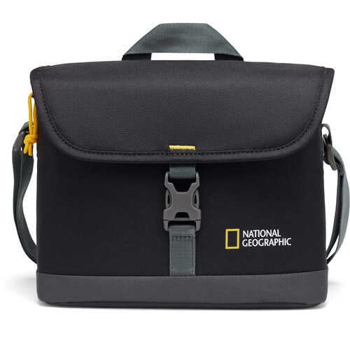 کیف شانه آویز نشنال جئوگرافیک National Geographic Shoulder Bag (Black, Medium) NG E2 2370