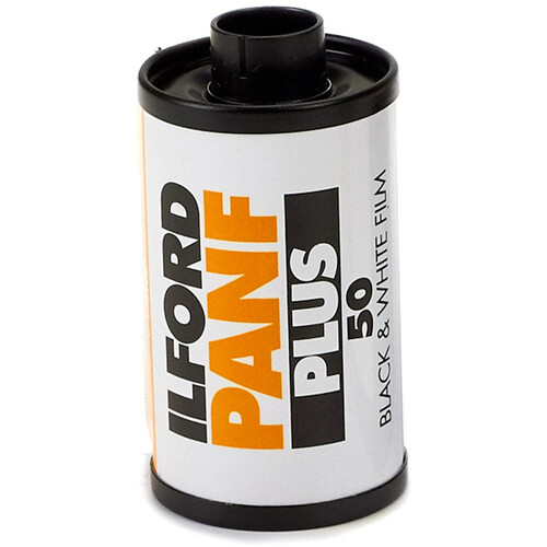 فیلم سیاه و سفید ایلفورد Ilford Pan F Plus Black and White Negative Film (35mm Roll Film, 36 Exposures)