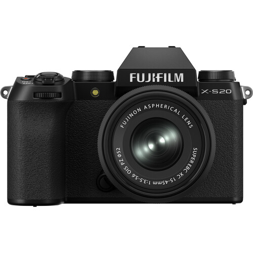 دوربین بدون آینه فوجی فیلم FUJIFILM X-S20 with 15-45mm (Black)