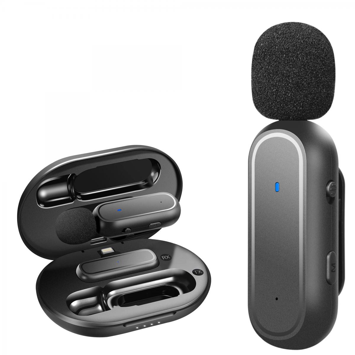 میکروفون بی سیم یقه ای K60 Wirreless Microphone با پورت Type-C