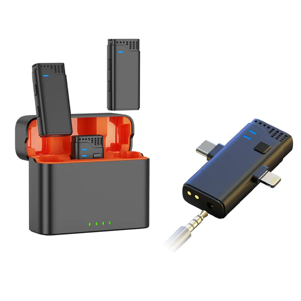 میکروفن بی سیم جی مری Jmary MW-16 For Type-C & Lightning