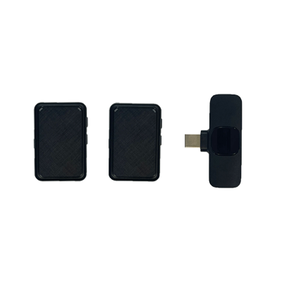 میکروفن بی سیم دو کاربر K65 DUAL wireless microphone با پورت Type-c