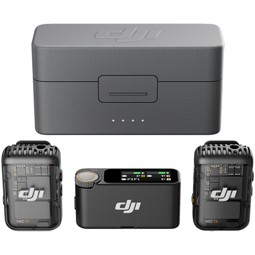 میکروفن بی سیم دی جی آی DJI Mic 2 2-Person Compact Digital Wireless Microphone