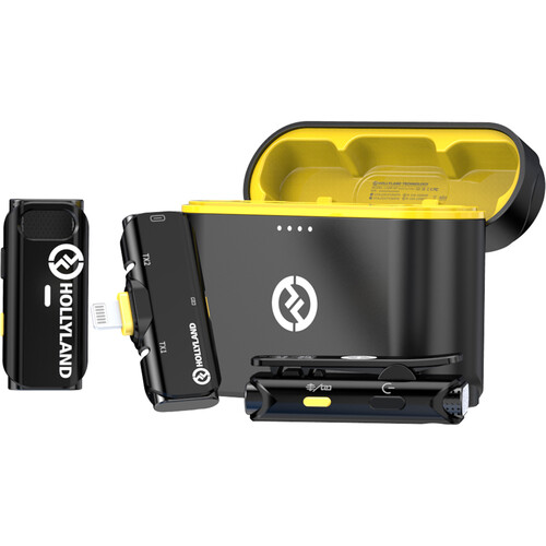 میکروفن یقه ای هالی لند Hollyland LARK C1 DUO For Lightning Connector برای آیفون