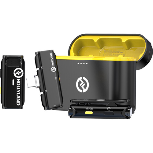 میکروفن یقه ای هالی لند Hollyland LARK C1 with USB-C Connector برای تلفن های با پورت Type-c