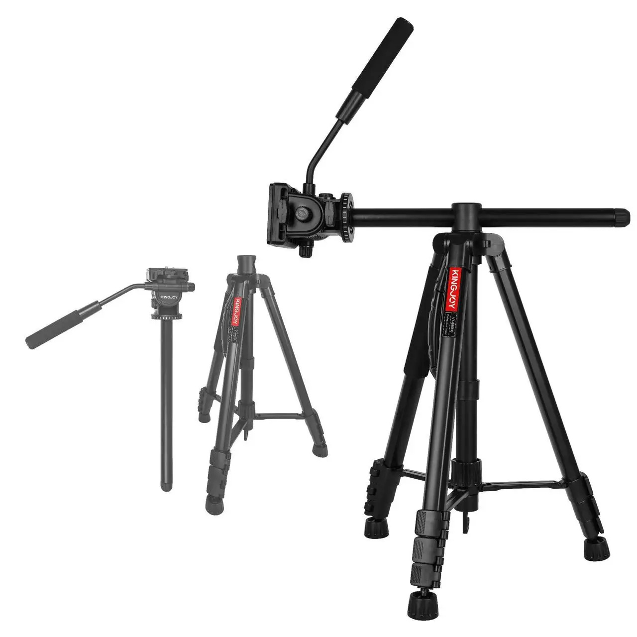 سه پایه فیلم برداری کینگجوی KINGJOY VT-890H6 Tripod