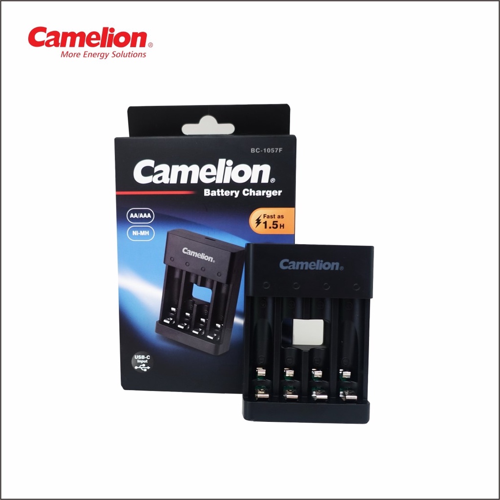 شارژر کمیلیون Camelion Charger BC-1057F AA/AAA