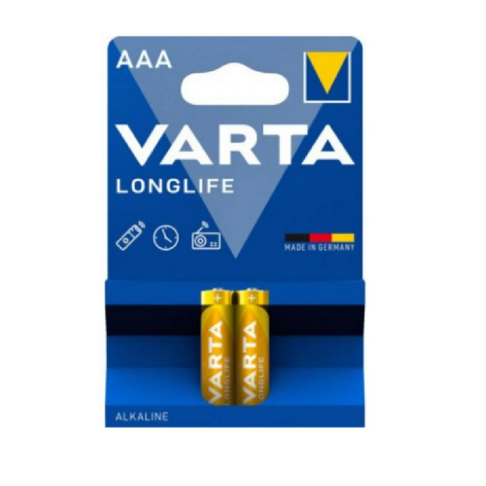 باتری نیم قلمی وارتا Varta Longlife AAA