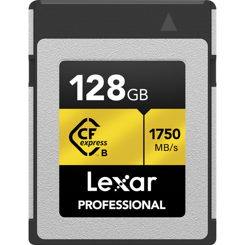 کارت حافظه لکسار Lexar 128GB CFexpress Type B GOLD Series