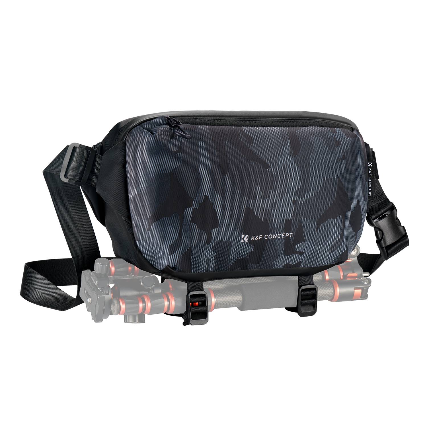 کیف کمری K&F Concept Alpha Camera Sling Bag (Camouflage, 10L) KF13.157V4