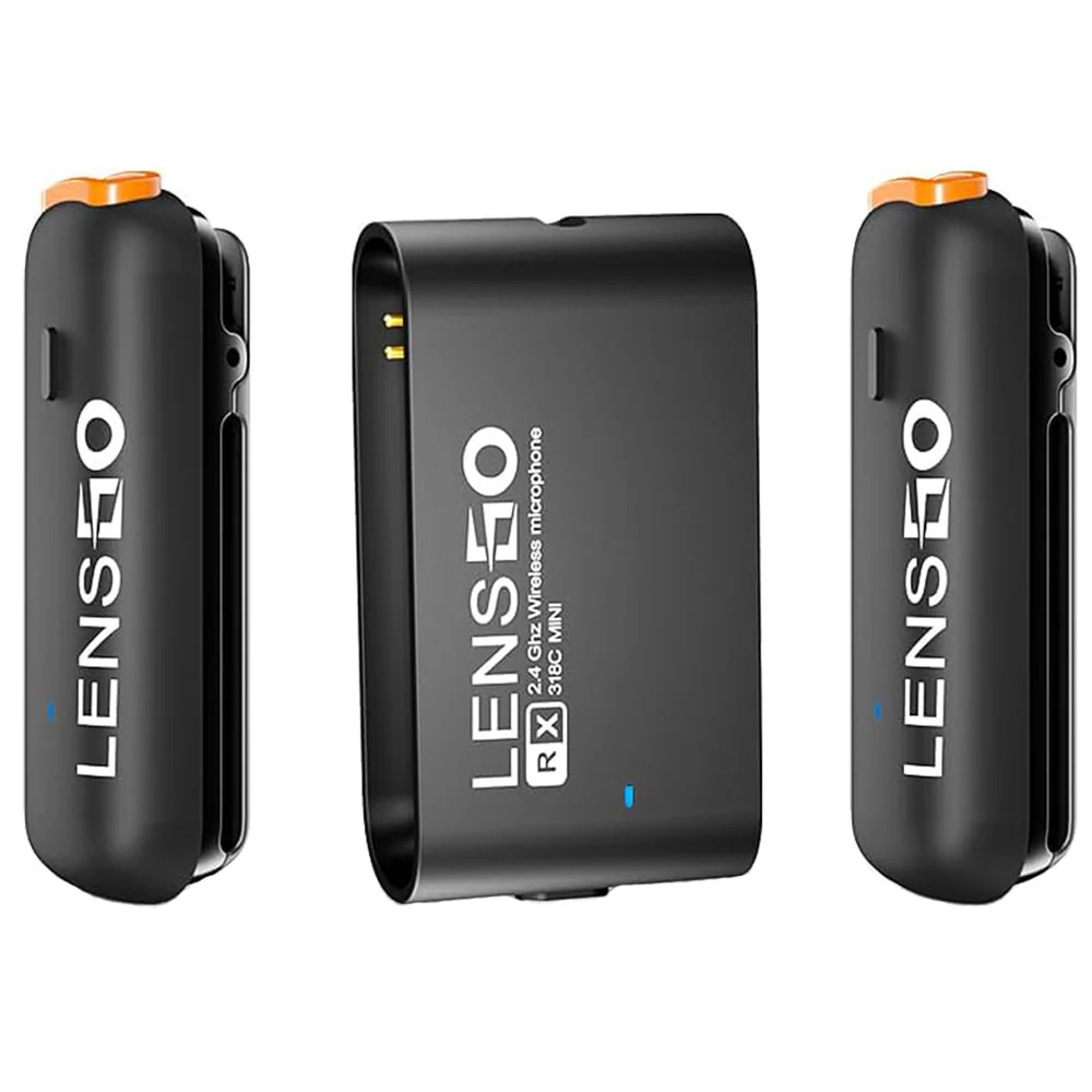 میکروفن بی سیم لنزگو LENSGO 318C Mini wireless microphone