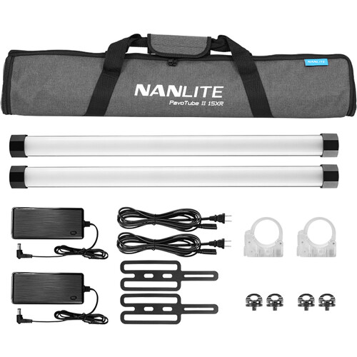 کیت 2 تایی باتوم لایت نانلایت 60 سانتی متر Nanlite PavoTube II 15XR RGB