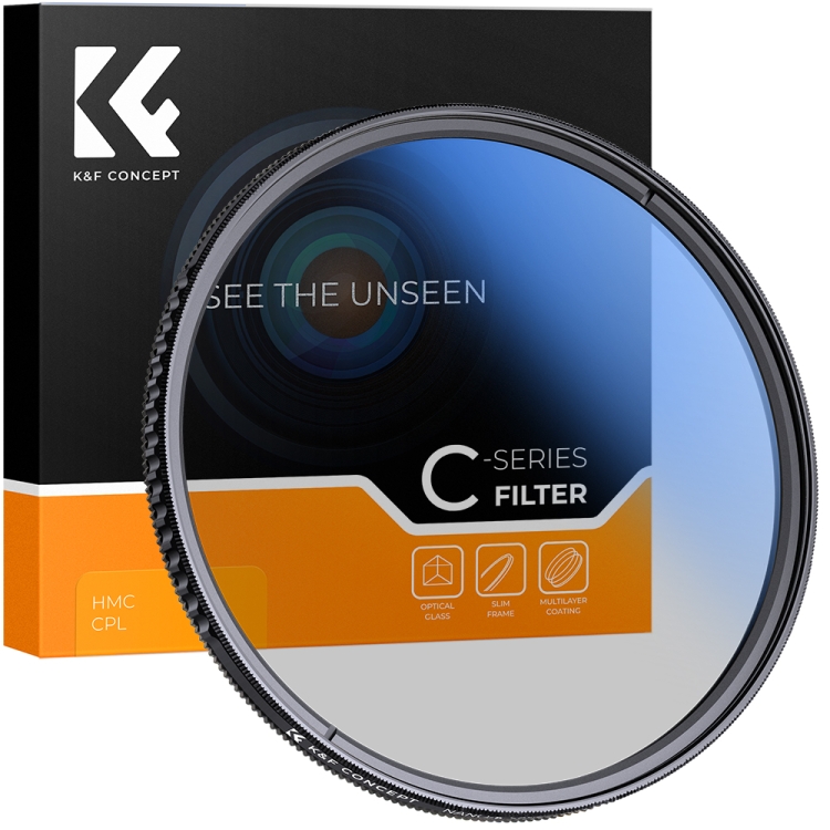 فیلتر پلاریزه کی اند اف K&F Concept C SeriesCircular Polarizer Filter (82mm) KF01.1442