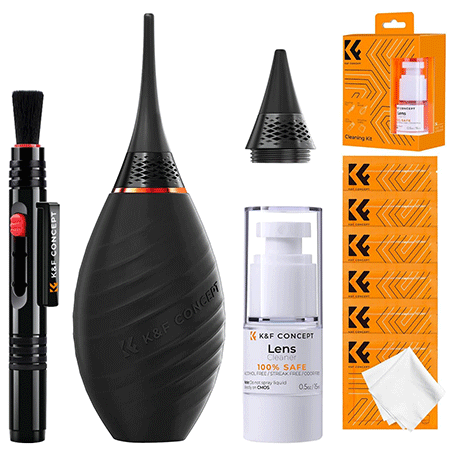 کیت تمیز کننده کی اند اف K&F Concept 10-In-1 Camera Lens Cleaning Kit SKU2147