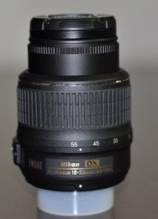 LENS NIKKOR  VR  -  AF-S  18-55mm 5-5.6G 