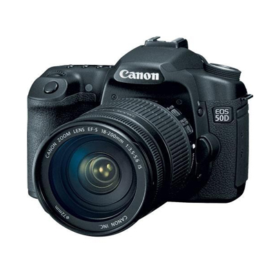 دوربین کنون 50 دی با کیت لنز 18-200 و گریپ
