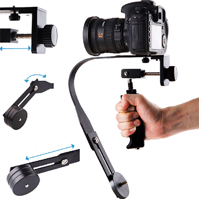 Wondlan Elfin Mini Handheld DSLR Camera Stabilizer