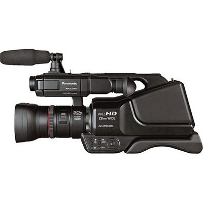  Panasonic AG-AC8PJ AVCCAM HD Shoulder-Mount Camcorder 
