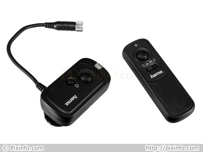HAMA 5202 Base Wireless Remote Release With 5208 Hama Connection Adapter Cable for Nikon MC-DC2