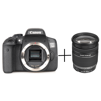 دوربین دیجیتال کانن Canon EOS 750D+ 18-200 IS