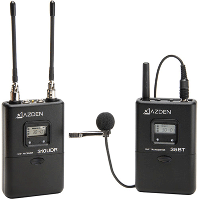 Azden 310LT UHF On-Camera Lavalier System