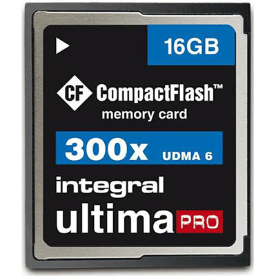 Integral UltimaPro 16GB 300x Compact Flash Card