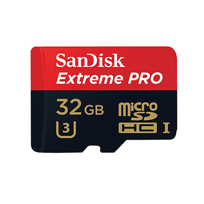 SanDisk Extreme Pro 32GB microSDHC Memory Card UHS-I 633X