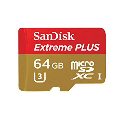 SanDisk 64GB Extreme PLUS UHS-I microSDXC Memory Card 600X