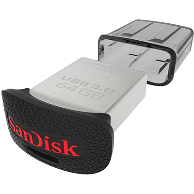 SanDisk Ultra Fit 64GB USB 3.0 Flash Drive