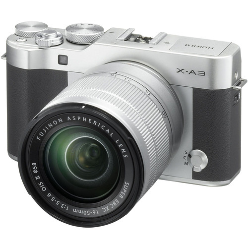 Fujifilm X-A3 Mirrorless Digital Camera with 16-50mm Lens