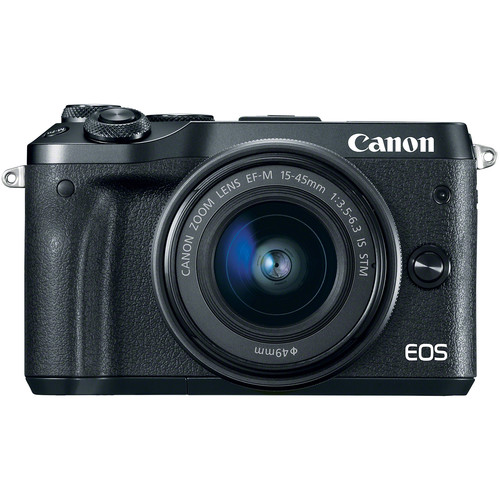دوربین بدون آینه کانن Canon EOS M6 Mirrorless with 15-45mm Lens