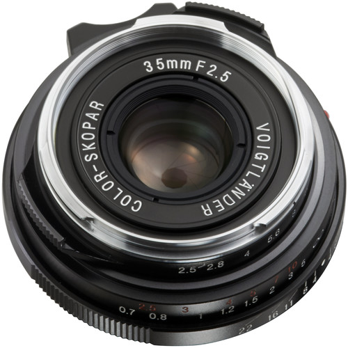 Voigtlander Wide Angle Color-Skopar Pan 35mm f/2.5-M (PII) Manual Focus M Mount Lens