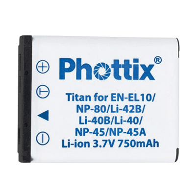 Phottix Li-on Rechargeable Battery EN-EL10