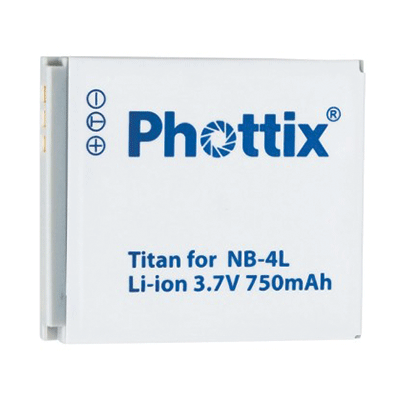 Phottix Li-on Rechargeable Battery NB-4L
