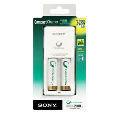 Sony BCG-34HWN Compact Charger