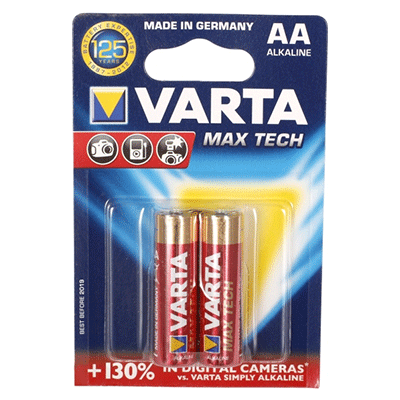VARTA AA ALKALINE MAX TECH 