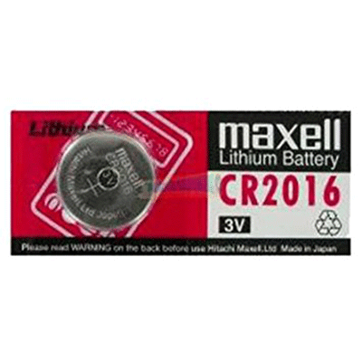 Maxell Lithium Battery CR2016