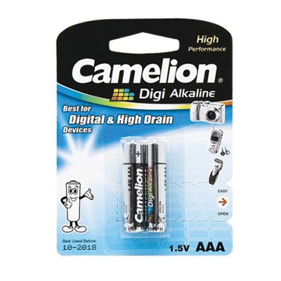 باتری نیم قلمی: CAMELION Digi Alkaline AAA